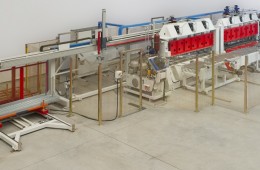 Forming and bending automatic line for cable tray