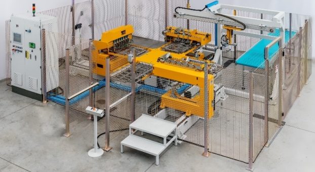 Automatic grid welding system